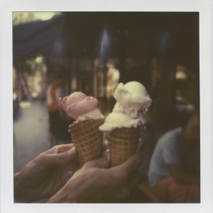 188/365 Enjoying ice Cream
